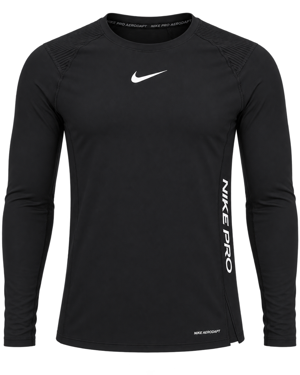 Nike AeroAdapt Men's Long-Sleeve Running Top - Black