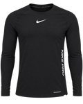 Nike AeroAdapt Men's Long-Sleeve Running Top - Black
