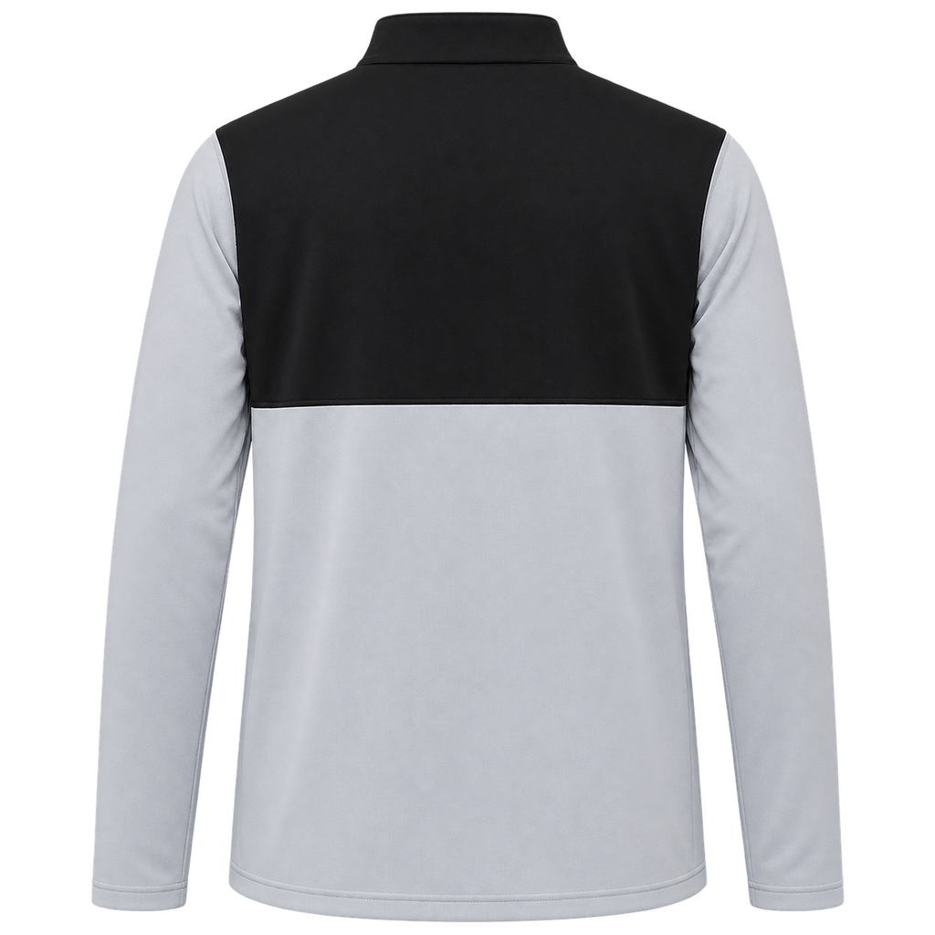 Nike Men's Dri-FIT Golf Quarter-Zip Pullover - Grey & Black