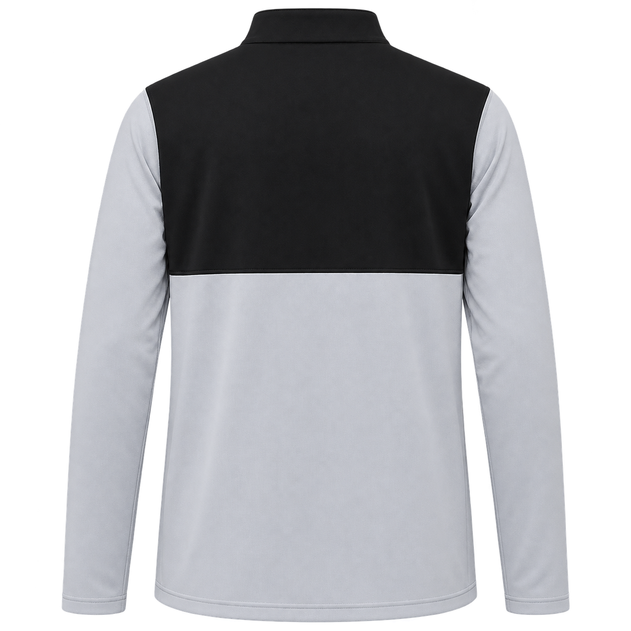 Nike Men's Dri-FIT Golf Quarter-Zip Pullover - Grey & Black