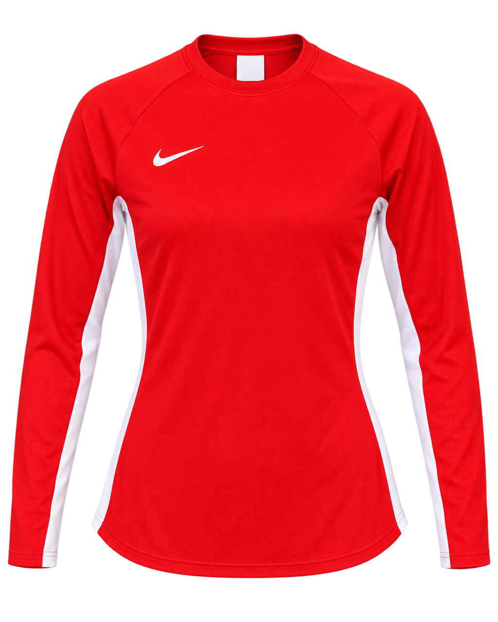 Nike Women's Dri-FIT Academy Crew-Neck Long-Sleeve Football Top - AO1468-657 - Red