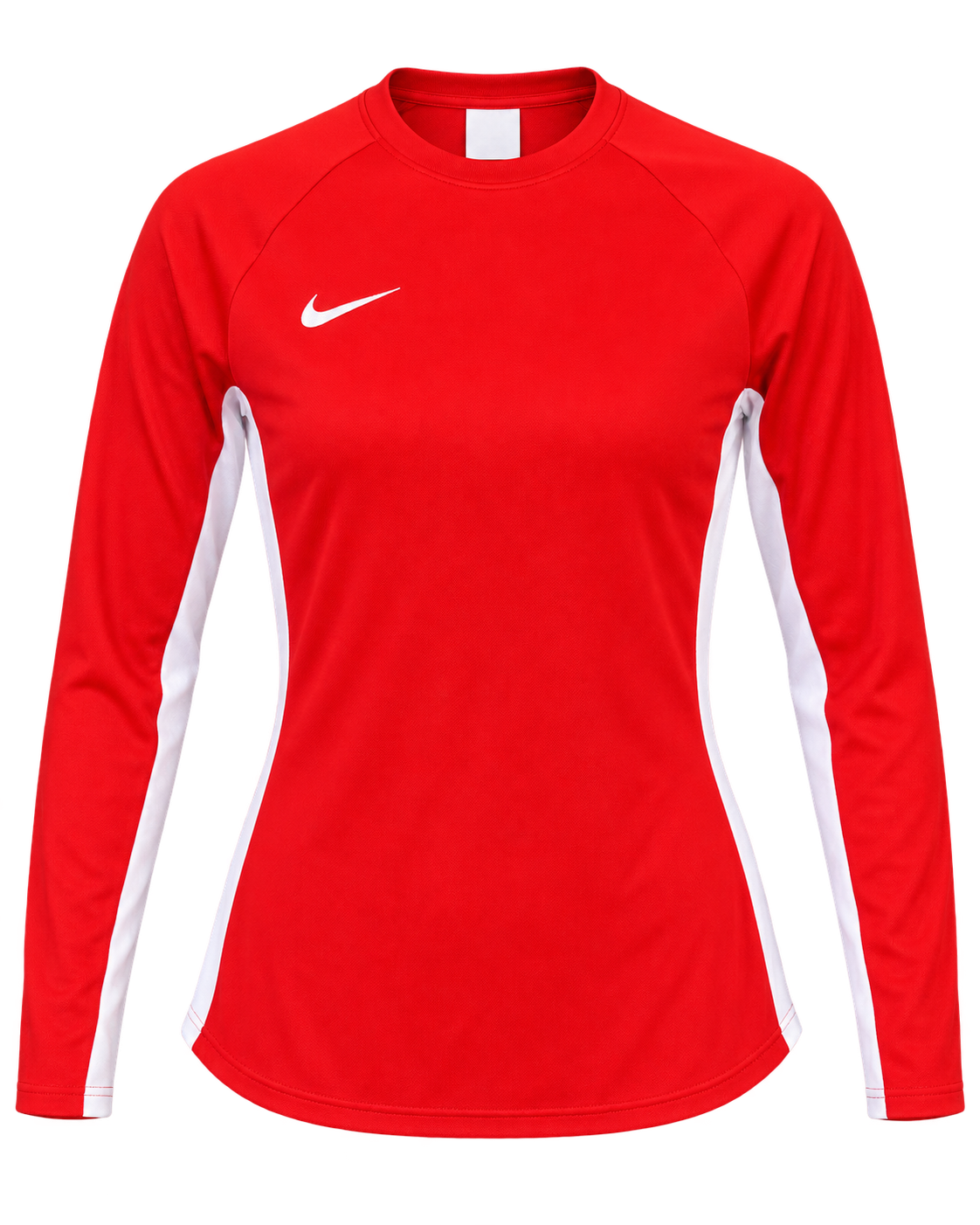 Nike Women's Dri-FIT Academy Crew-Neck Long-Sleeve Football Top - AO1468-657 - Red