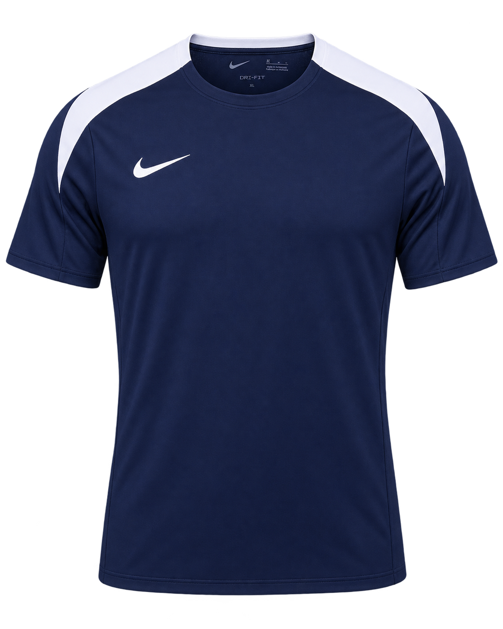 Nike Women's Dri-FIT Strike Short-Sleeve Soccer Top - Navy & White