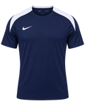 Nike Women's Dri-FIT Strike Short-Sleeve Soccer Top - Navy & White