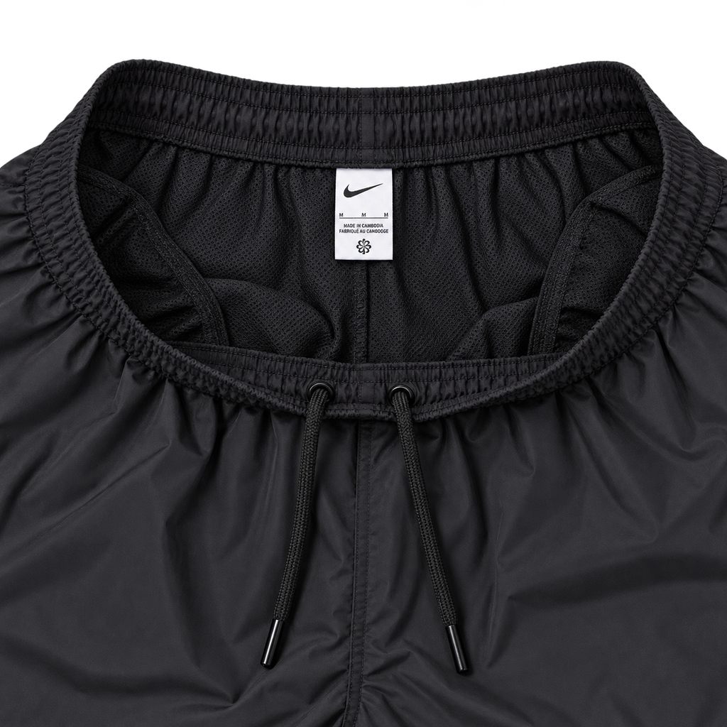 Nike Women's Sportswear Classic Wovens Mid-Rise Shorts - FV7557-010 - Black