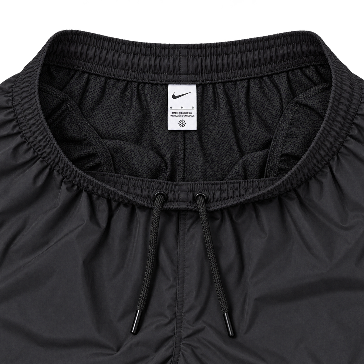 Nike Women's Sportswear Classic Wovens Mid-Rise Shorts - FV7557-010 - Black