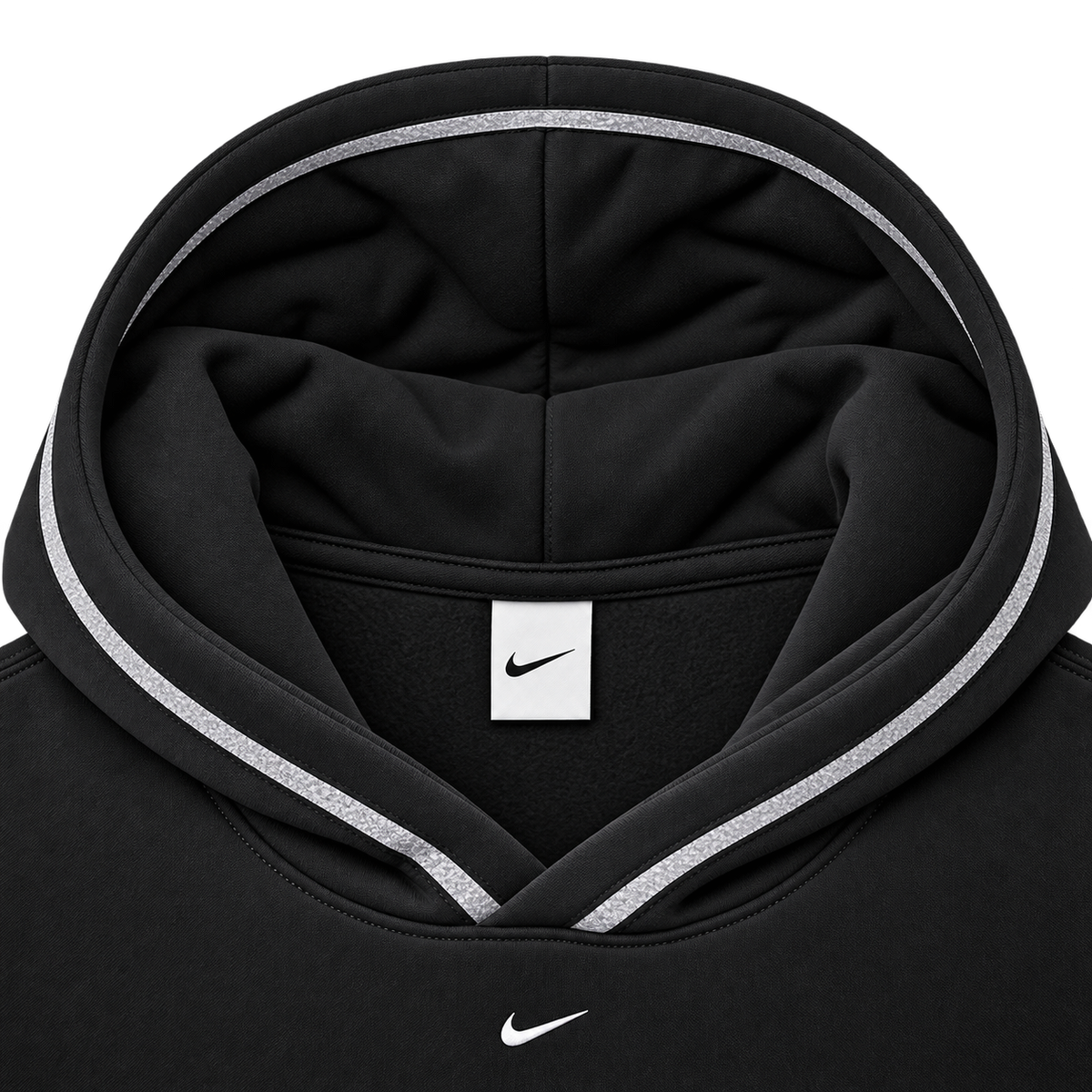 Nike Women's Therma-FIT Pullover Training Hoodie - DH9460-010 - Black & White